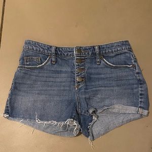 High Waisted Jean Shorts